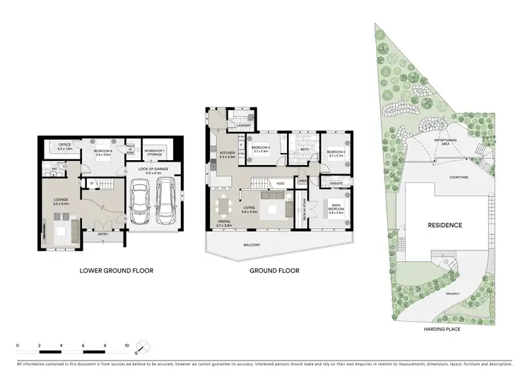Floorplan of Homely house listing, 10 Harding Place, Bonnet Bay NSW 2226