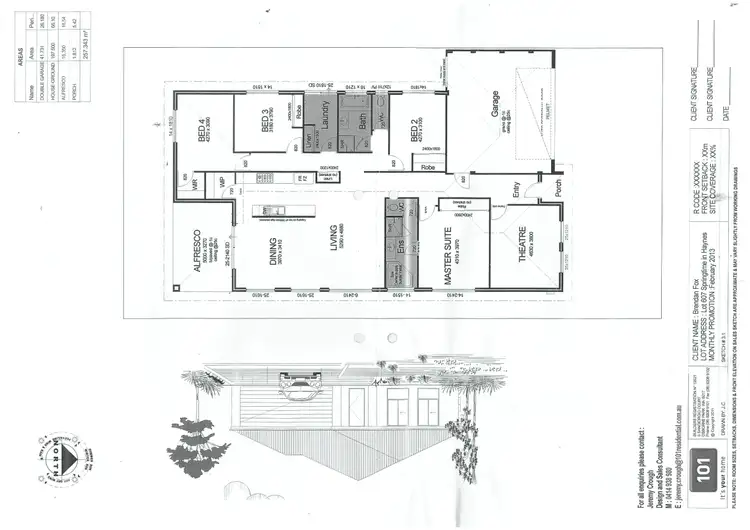 Floorplan of Homely house listing, 8 Rickett Street, Haynes WA 6112