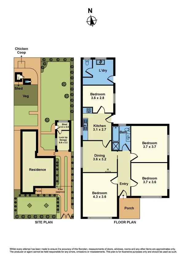Floorplan of Homely house listing, 94 Maxweld Street, Ardeer VIC 3022