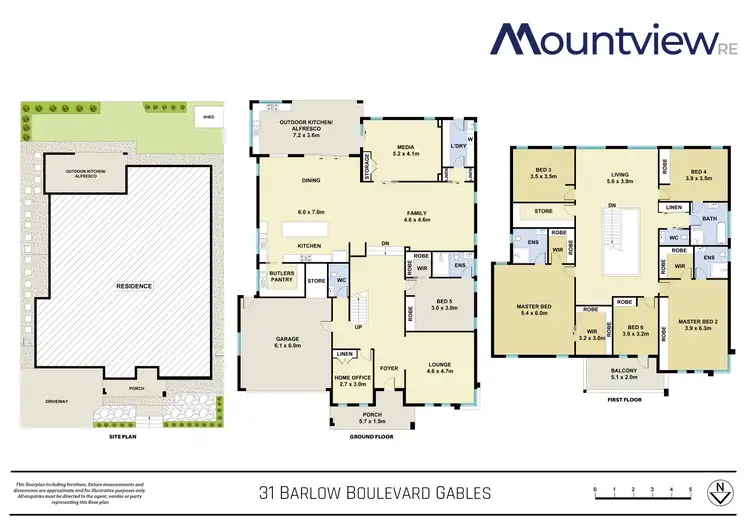 Floorplan of Homely house listing, 31 Barlow Boulevard (The Gables), Box Hill NSW 2765