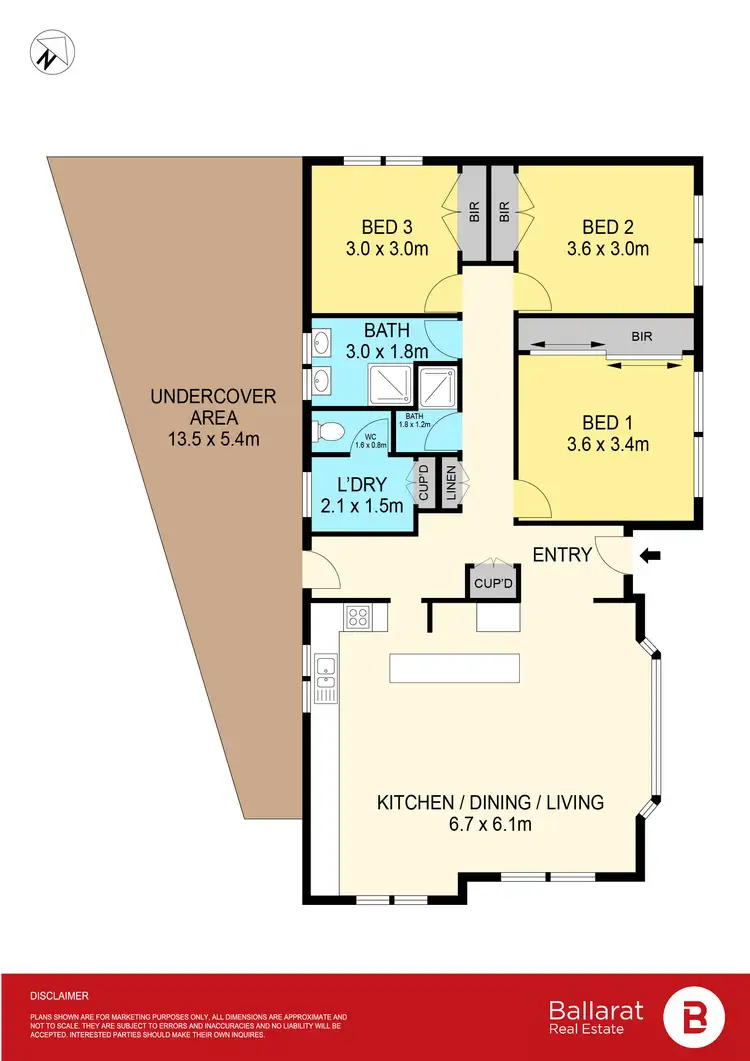 Floorplan of Homely house listing, 15 Elizabeth Street, Wendouree VIC 3355