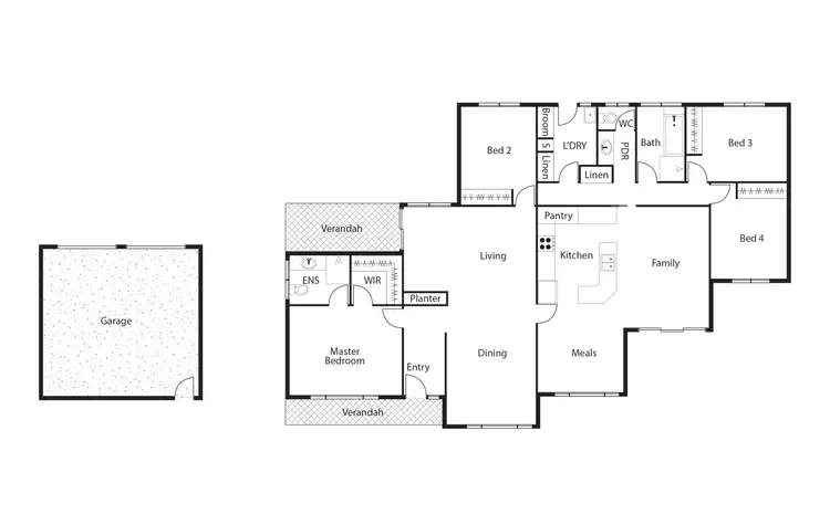 Floorplan of Homely house listing, 15 Apperly Close, Kambah ACT 2902