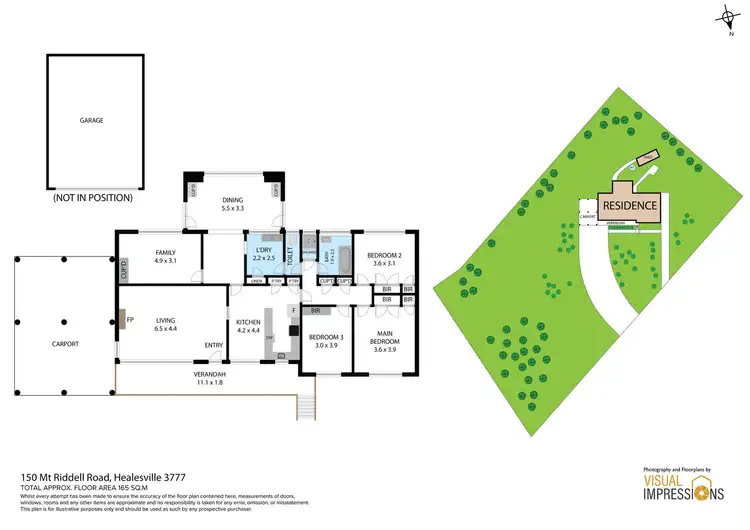 Floorplan of Homely house listing, 150 Mt Riddell Road, Healesville VIC 3777