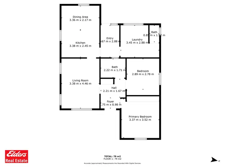 Floorplan of Homely house listing, 26 Third Street, Cleve SA 5640