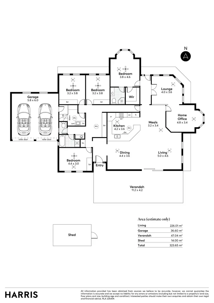 Floorplan of Homely house listing, 17 Warriparinga Avenue, Craigburn Farm SA 5051