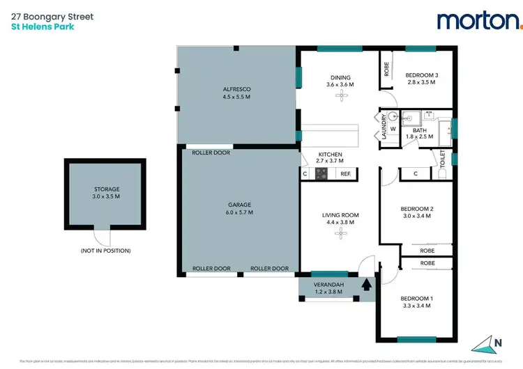 Floorplan of Homely house listing, 27 Boongary Street, St Helens Park NSW 2560