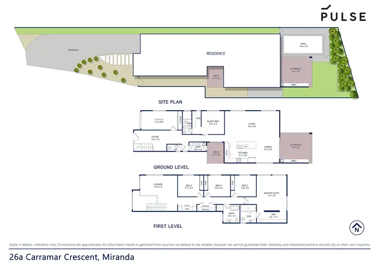 Floorplan of Homely house listing, 26A Carramar Crescent, Miranda NSW 2228