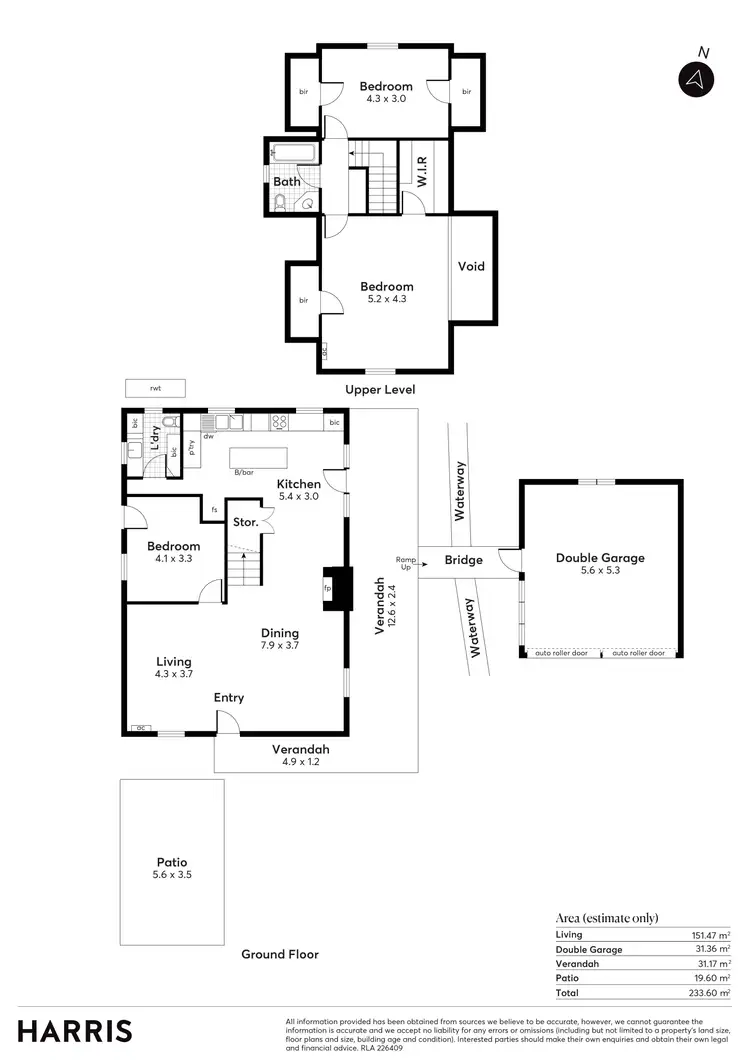 Floorplan of Homely house listing, 21A Woodcroft Avenue, St Georges SA 5064