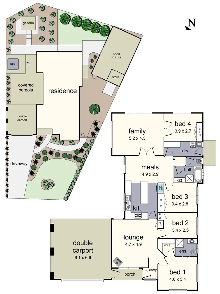 Floorplan of Homely house listing, 33 Chester Street, Lilydale VIC 3140