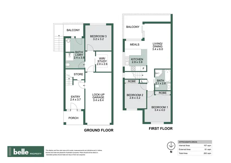 Floorplan of Homely unit listing, 3/20 Anne Street, Vincentia NSW 2540