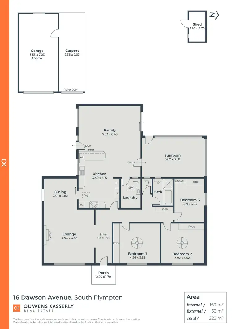 Floorplan of Homely house listing, 16 Dawson Avenue, South Plympton SA 5038