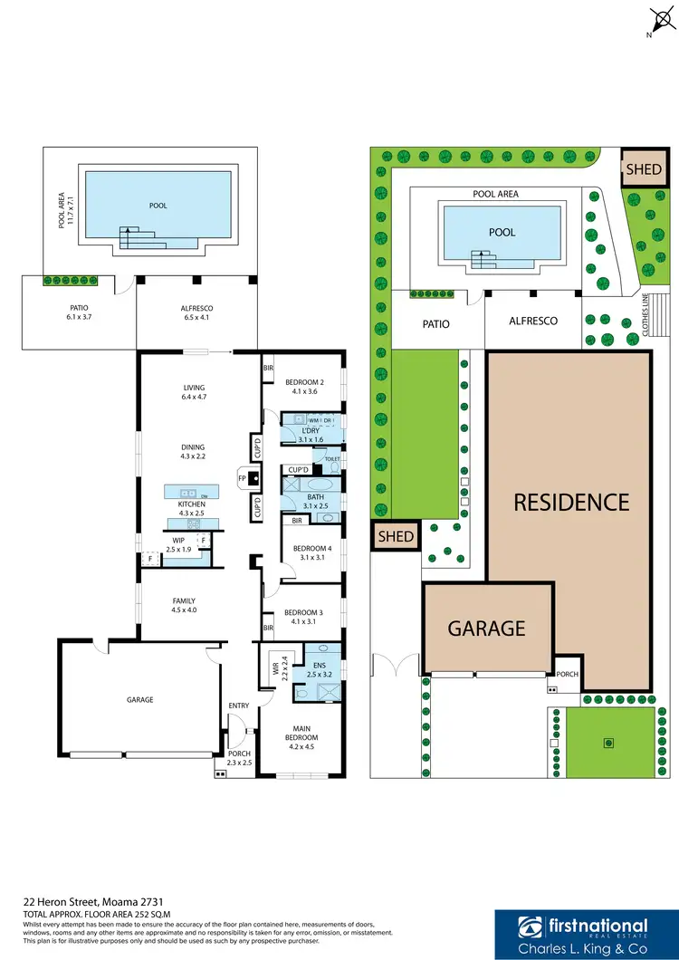 Floorplan of Homely house listing, 22 Heron Street, Moama NSW 2731