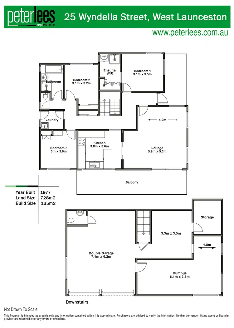 Floorplan of Homely house listing, 25 Wyndella Street, West Launceston TAS 7250