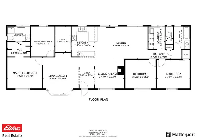 Floorplan of Homely house listing, 25 Hyde Drive, Wundowie WA 6560