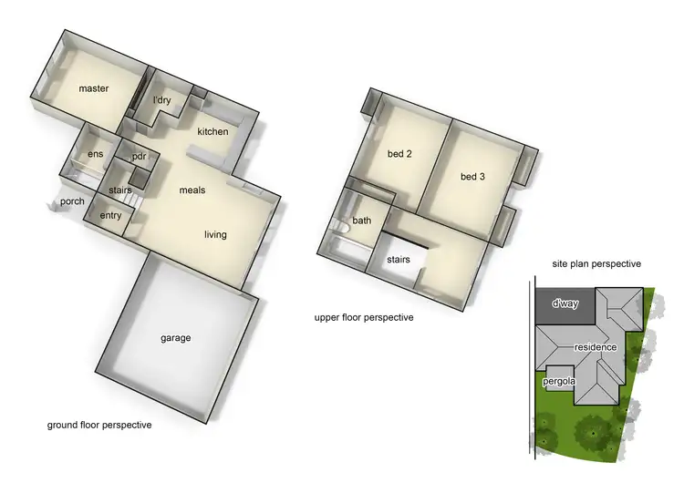 Floorplan of Homely townhouse listing, 2/12-14 Harkaway Road, Berwick VIC 3806