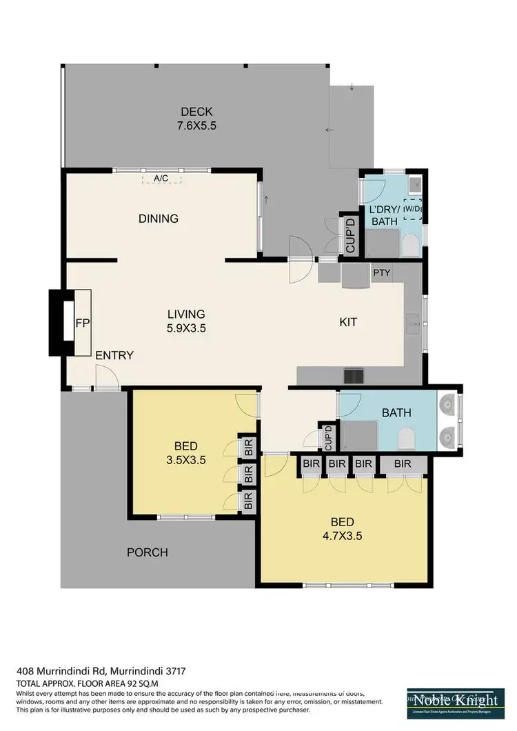 Floorplan of Homely rural property listing, 408 Murrindindi Road, Murrindindi VIC 3717