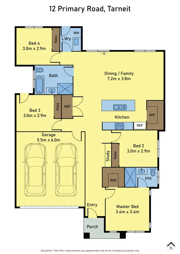Floorplan of Homely house listing, 12 Primary Road, Tarneit VIC 3029
