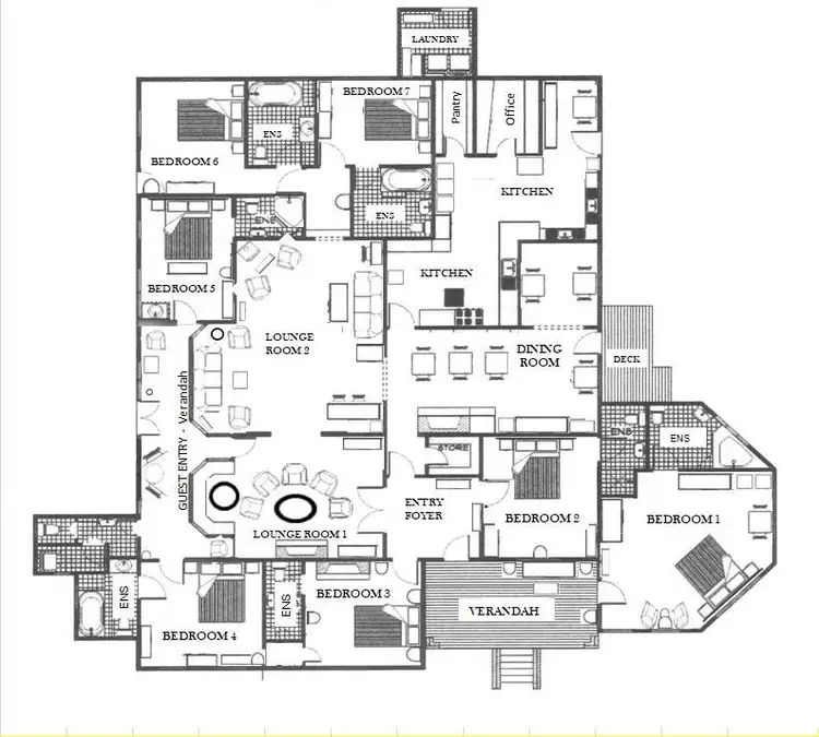 Floorplan of Homely house listing, 9-11 Brentwood Avenue, Blackheath NSW 2785