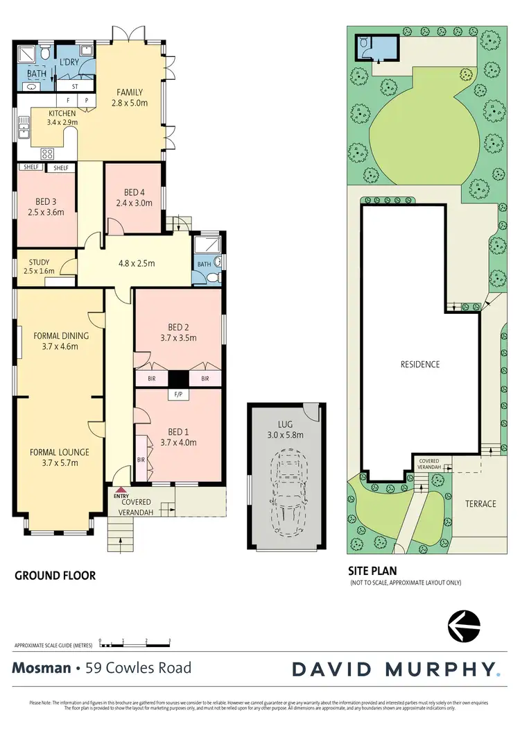 Floorplan of Homely house listing, 59 Cowles Road, Mosman NSW 2088