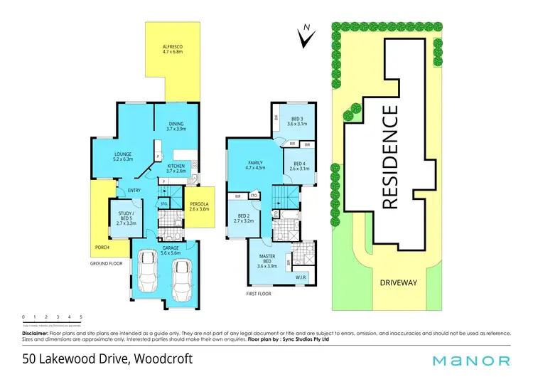 Floorplan of Homely house listing, 50 Lakewood Drive, Woodcroft NSW 2767