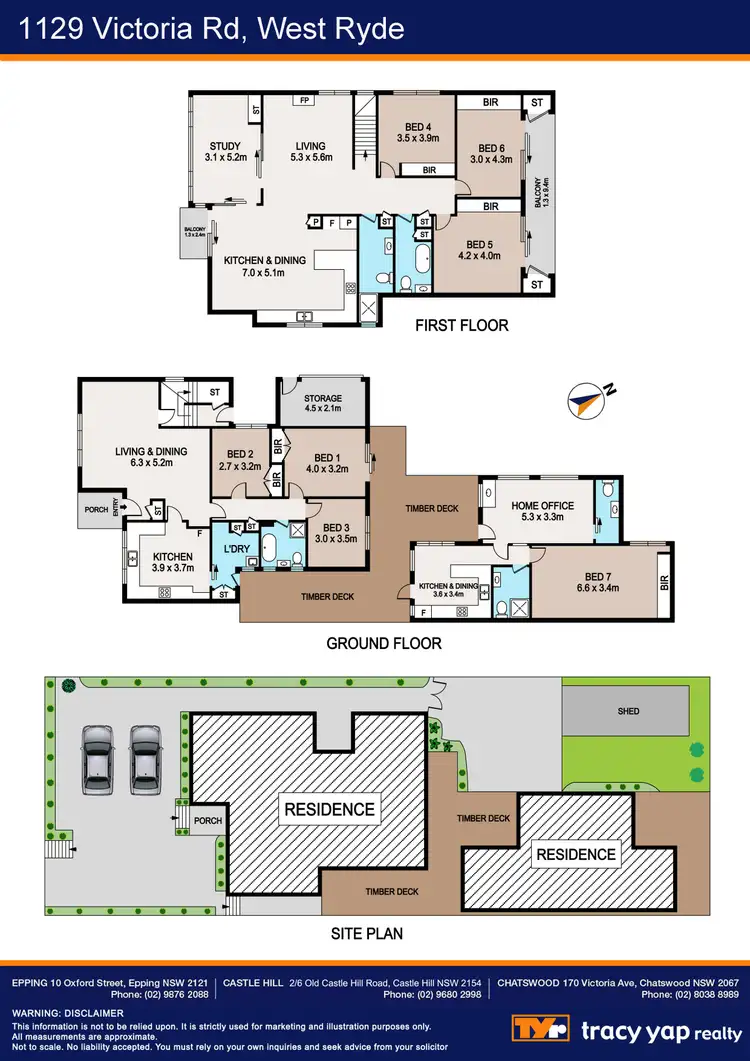 Floorplan of Homely house listing, 1129 Victoria Road, West Ryde NSW 2114