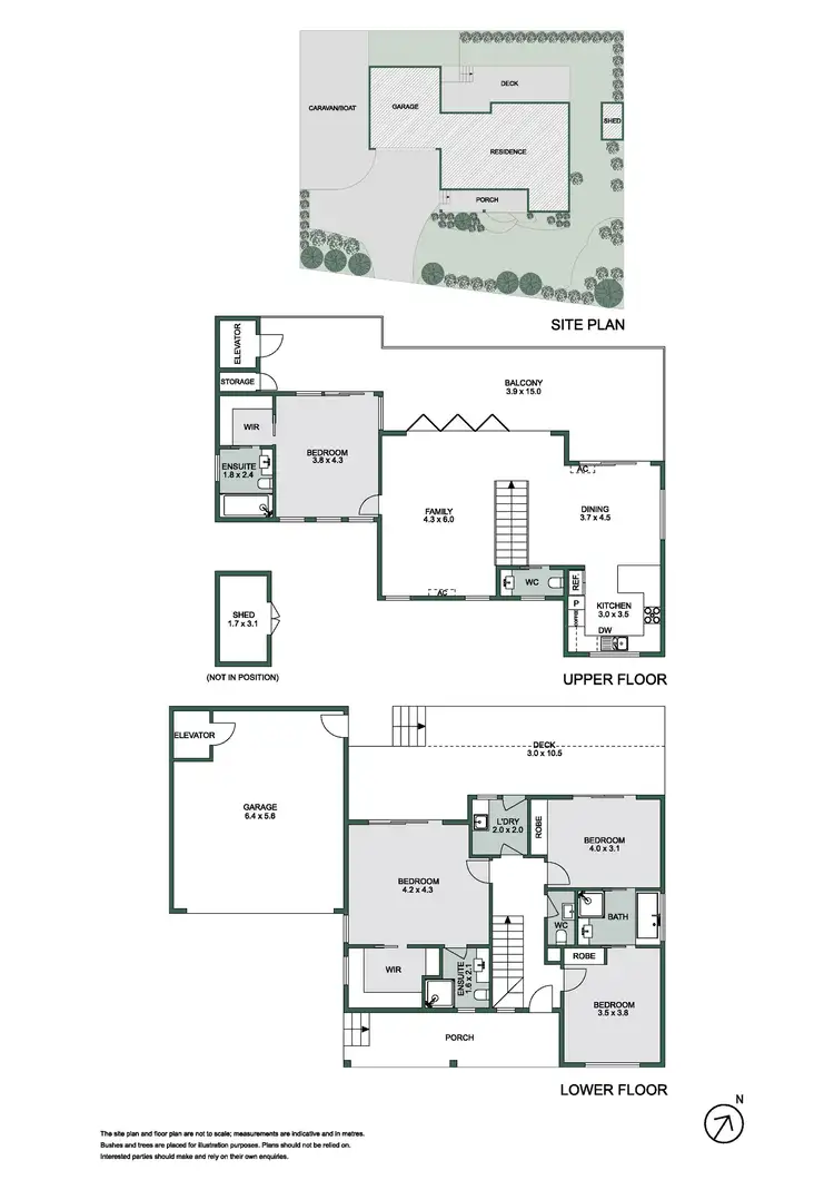 Floorplan of Homely house listing, 6 Georgiana Place, Mccrae VIC 3938