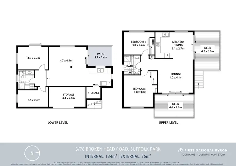 Floorplan of Homely house listing, 3/78 Broken Head Road, Suffolk Park NSW 2481