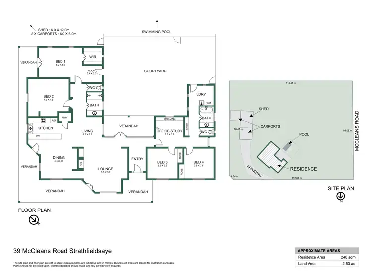Floorplan of Homely house listing, 39 Mccleans Road, Strathfieldsaye VIC 3551
