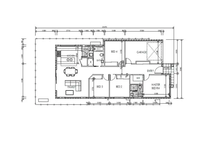 Floorplan of Homely house listing, 17 Agland Avenue, Marsden Park NSW 2765