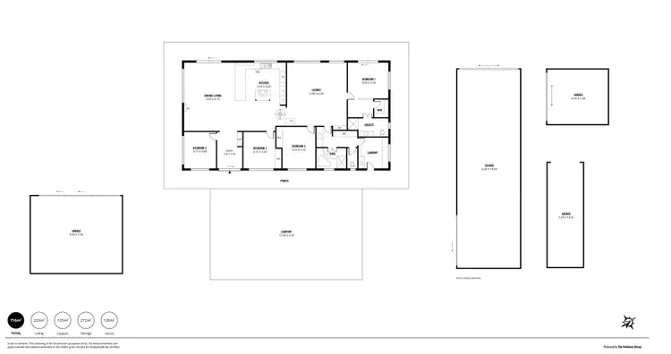 Floorplan of Homely rural property listing, 251 Marble Hill Road, Norton Summit SA 5136