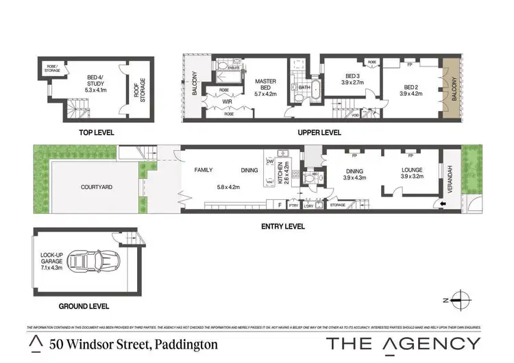 Floorplan of Homely house listing, 50 Windsor Street, Paddington NSW 2021