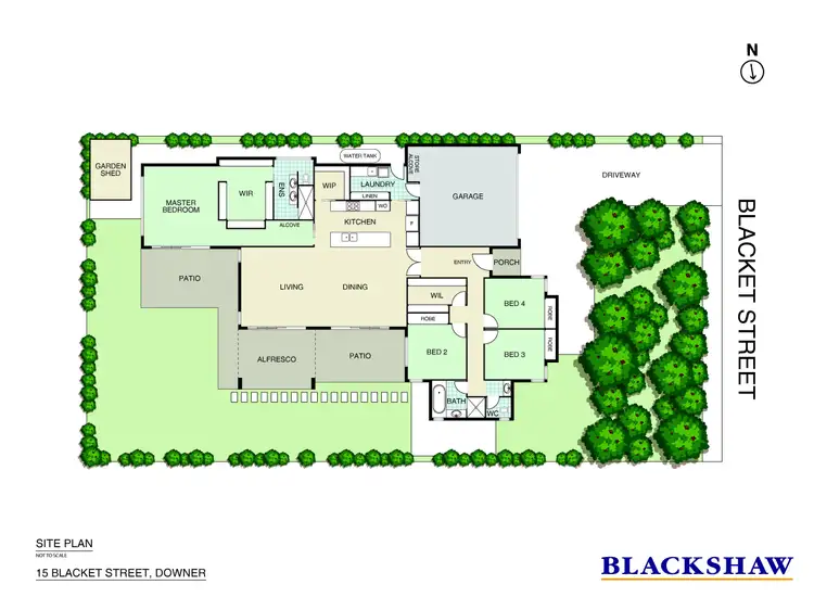 Floorplan of Homely house listing, 15 Blacket Street, Downer ACT 2602