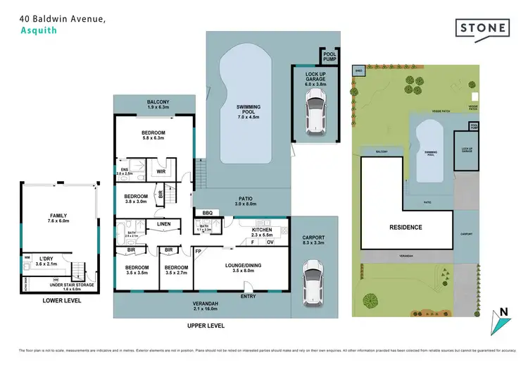 Floorplan of Homely house listing, 40 Baldwin Avenue, Asquith NSW 2077
