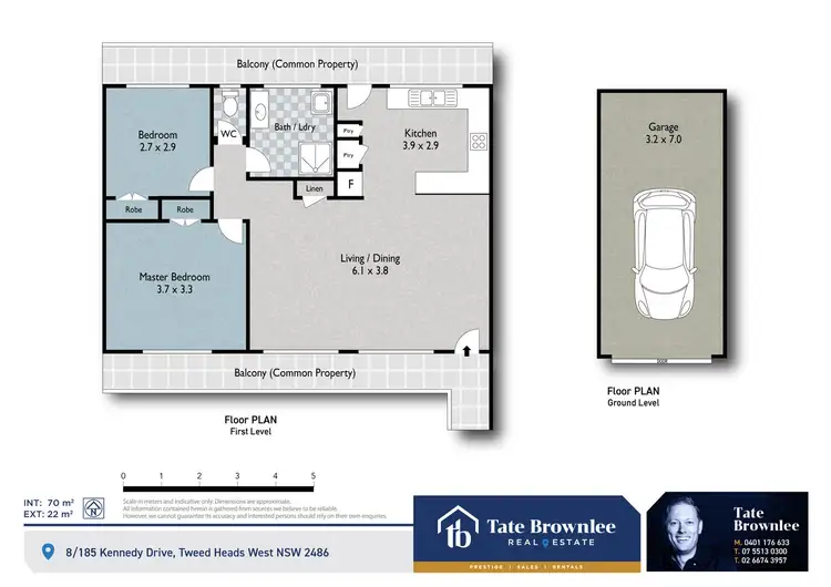 Floorplan of Homely unit listing, 8/185 Kennedy Drive, Tweed Heads West NSW 2485