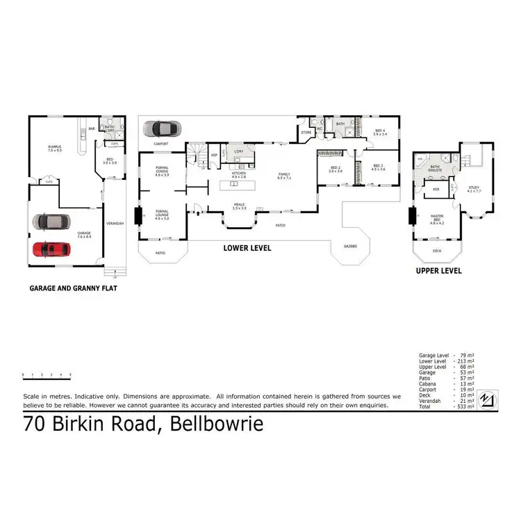 Floorplan of Homely rural property listing, 70 Birkin Road, Bellbowrie QLD 4070