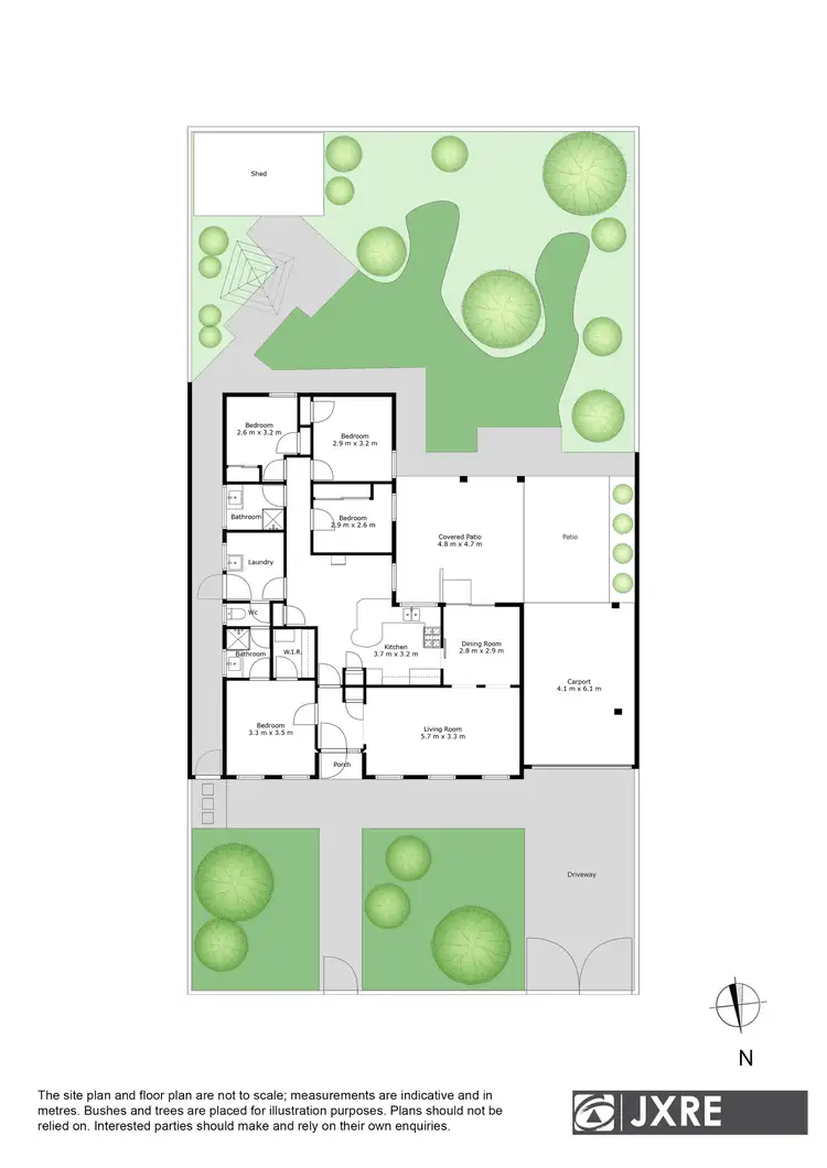Floorplan of Homely house listing, 26 Tammany Drive, Clarinda VIC 3169