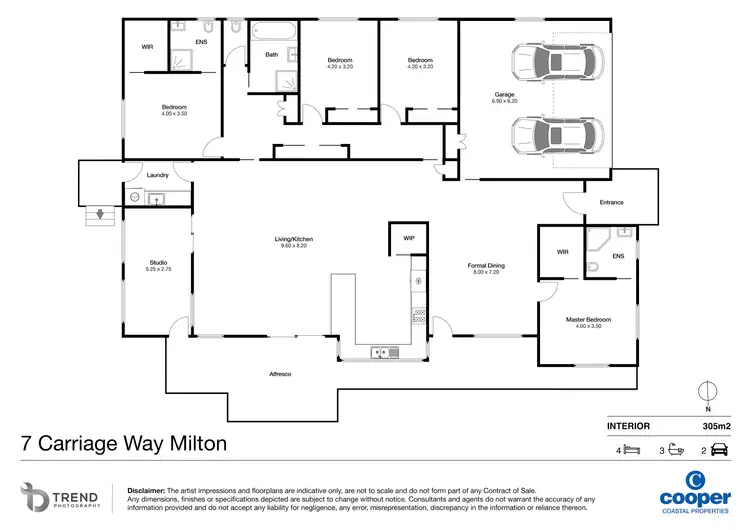 Floorplan of Homely house listing, 7 Carriage Way, Milton NSW 2538