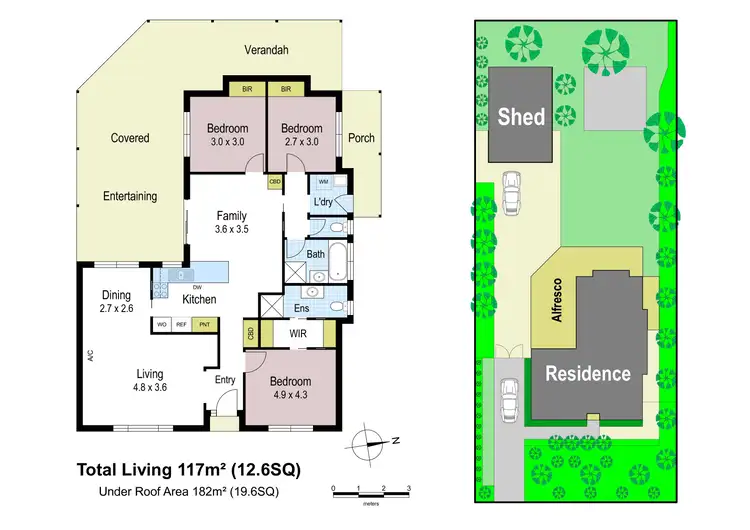 Floorplan of Homely house listing, 7 Bright Court, Drouin VIC 3818
