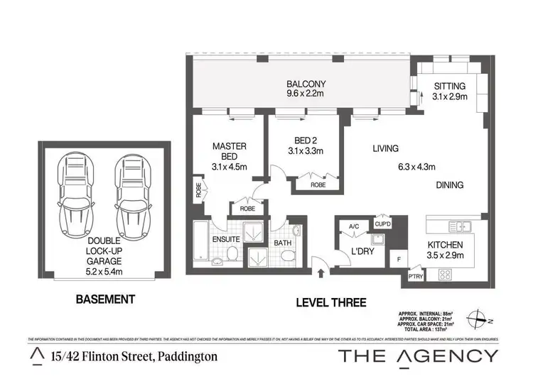 Floorplan of Homely apartment listing, 15/42 Flinton Street, Paddington NSW 2021