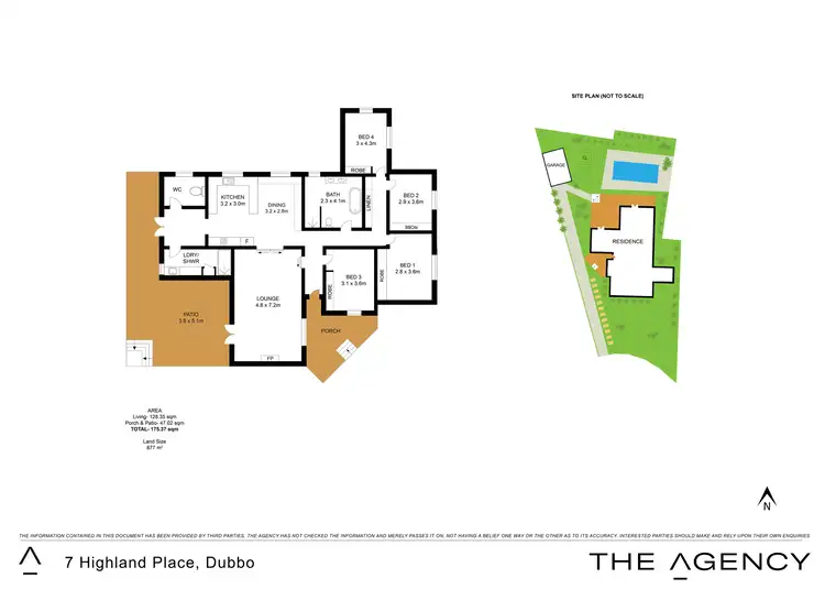 Floorplan of Homely house listing, 7 Highland Place, Dubbo NSW 2830