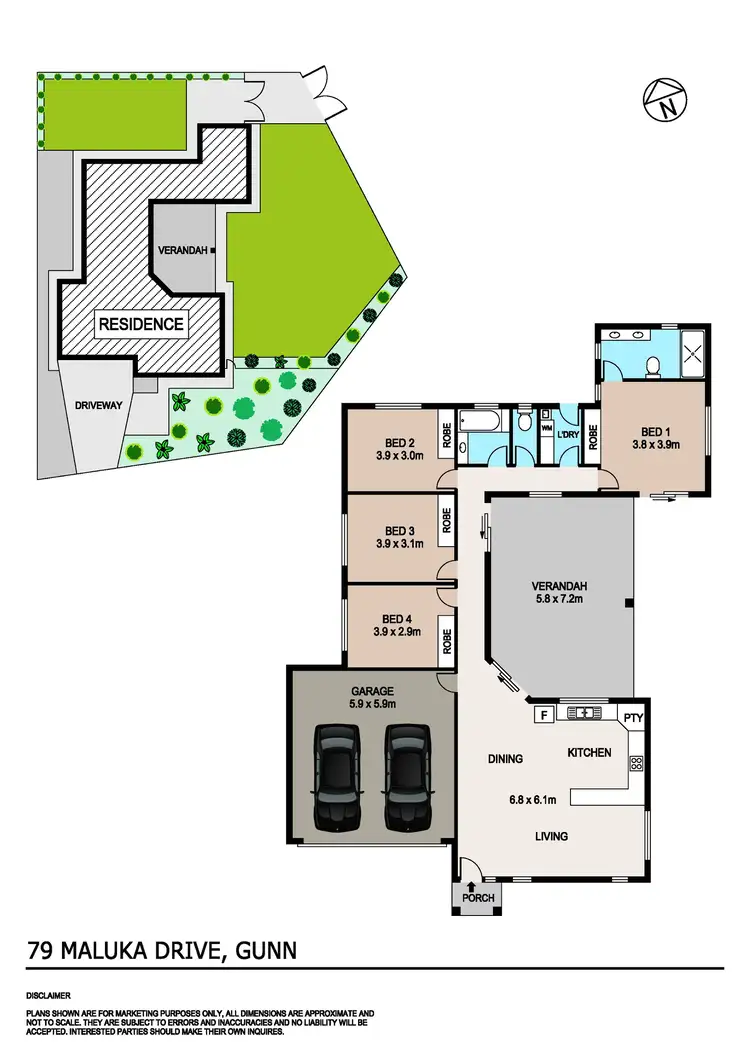 Floorplan of Homely house listing, 79 Maluka Drive, Gunn NT 832