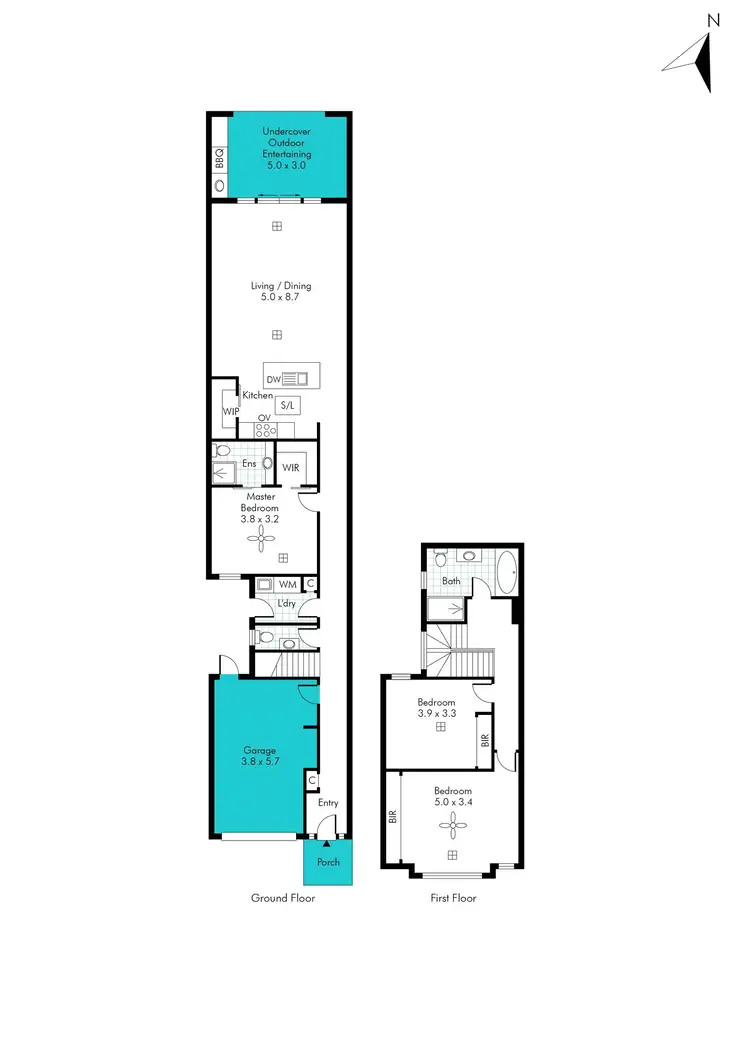 Floorplan of Homely house listing, 4B Brook Avenue, Plympton SA 5038
