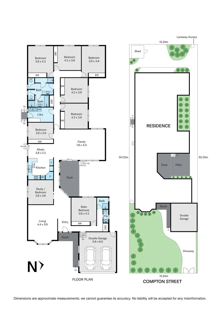 Floorplan of Homely house listing, 12 Compton Street, Canterbury VIC 3126