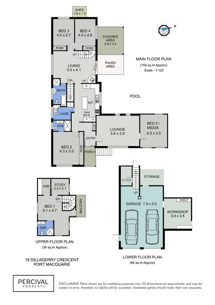 Floorplan of Homely house listing, 19 Dilladerry Crescent, Port Macquarie NSW 2444