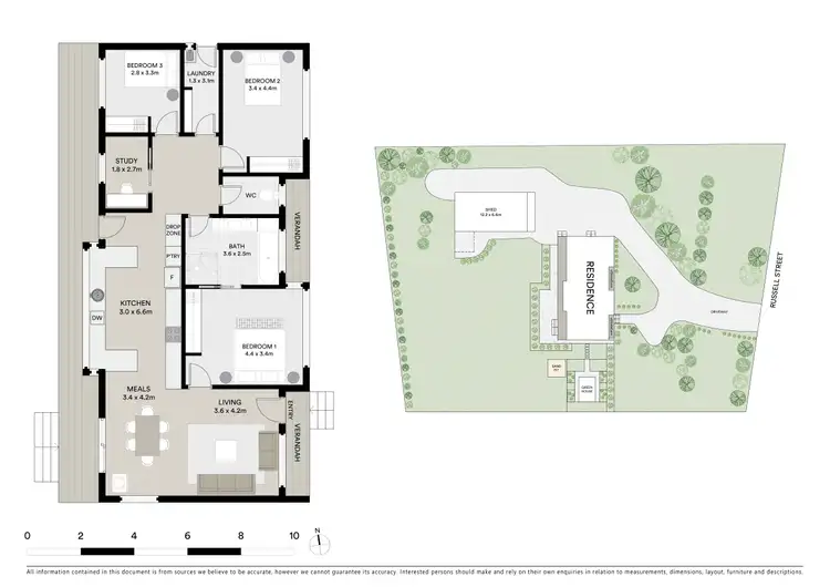 Floorplan of Homely house listing, 9 Russell Street, Gordon VIC 3345