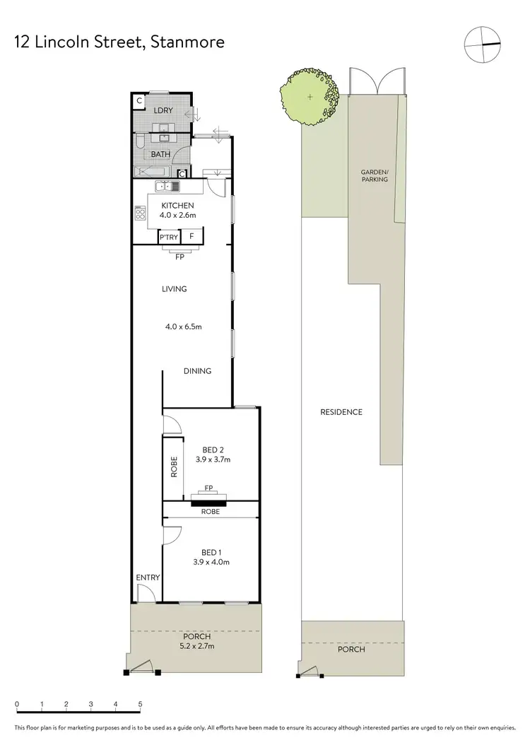 Floorplan of Homely house listing, 12 Lincoln Street, Stanmore NSW 2048
