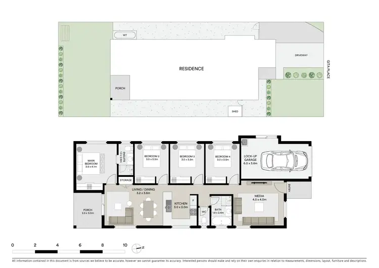 Floorplan of Homely house listing, 47 Gita Place, Woolgoolga NSW 2456