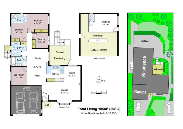 Floorplan of Homely house listing, 23 Willow Crescent, Warragul VIC 3820