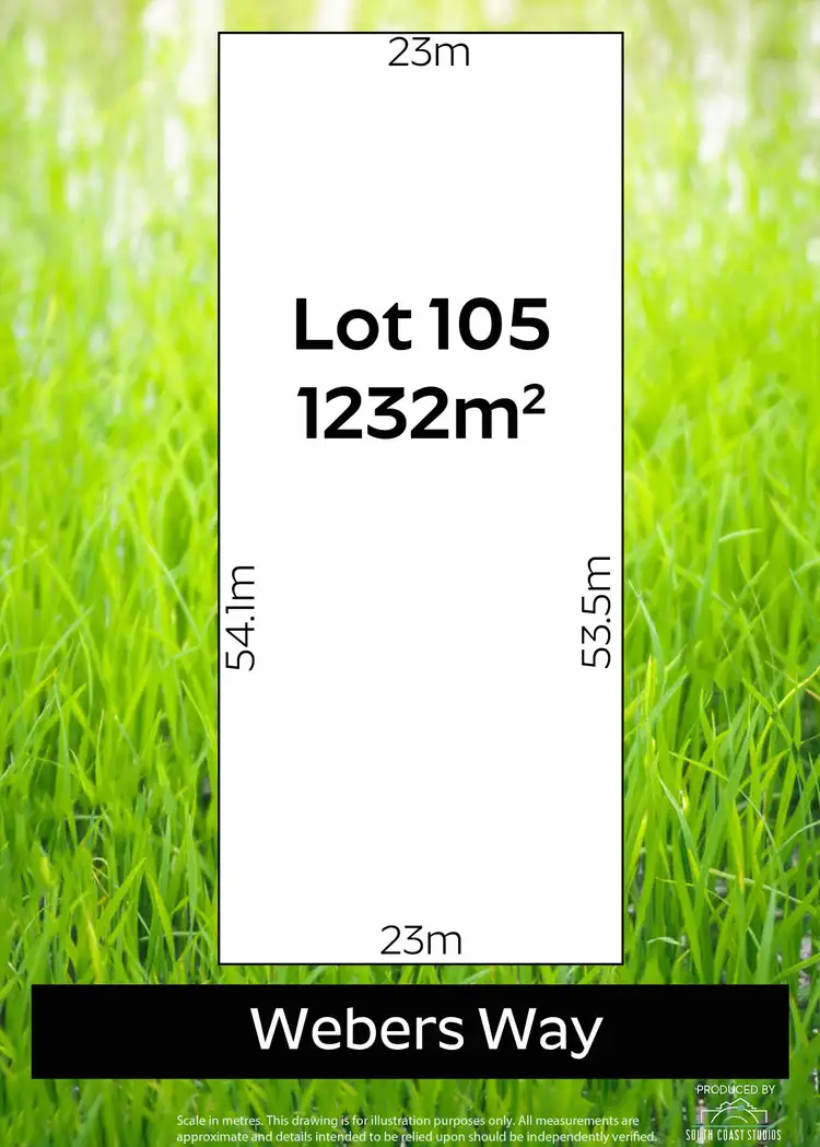 Floorplan of Homely land listing, 15 Webers Way, Clayton Bay SA 5256