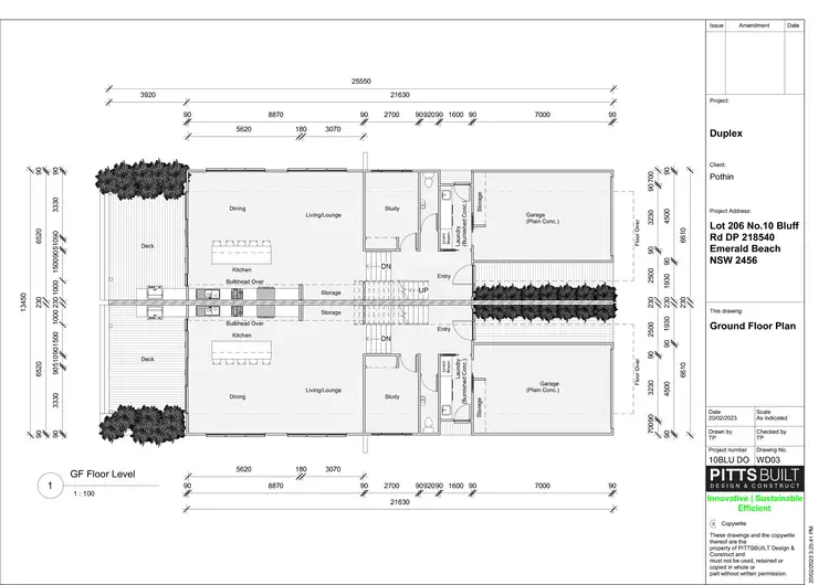 Floorplan of Homely land listing, 10 Bluff Road, Emerald Beach NSW 2456